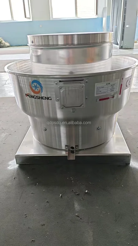 Axial Flow Fan, 1500-2500cfm, Centrifugal, Roof - view 2