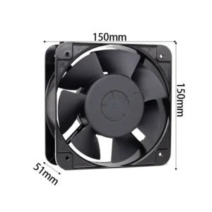 Axial Flow Fan, 15050, 150x150x50mm, 220V/380V