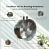 Axial Flow Fan, 16Inch, Stainless, Steel - view 5