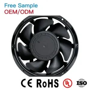 Axial Flow Fan, 172mm, Plastic, Waterproof, IP68