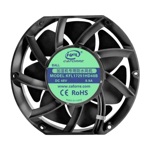 Axial Flow Fan, 172mm, Plastic, Waterproof, IP68 - view 6