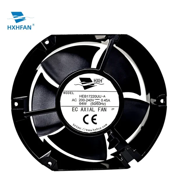 Axial Flow Fan, 172x150x51mm, 110-220V, 70000, Plastic - view 2
