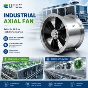 Axial Flow Fan, 2.2KW, 380V, Stainless, Steel