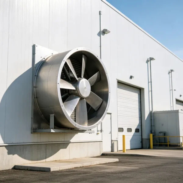 Axial Flow Fan, 2.2KW, 380V, Stainless, Steel - view 2