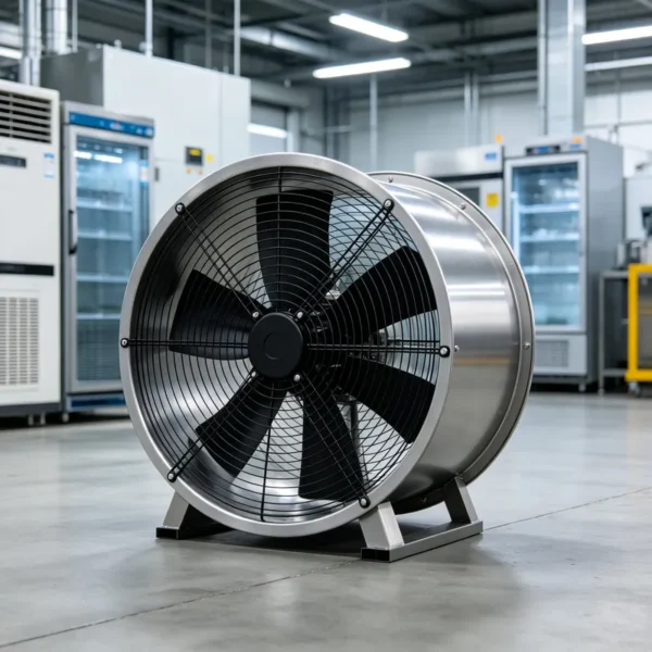 Axial Flow Fan, 2.2KW, 380V, Stainless, Steel - view 3