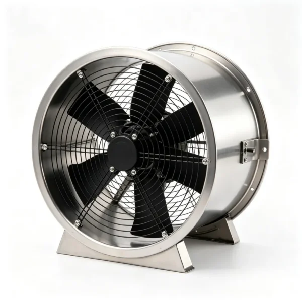 Axial Flow Fan, 2.2KW, 380V, Stainless, Steel - view 4