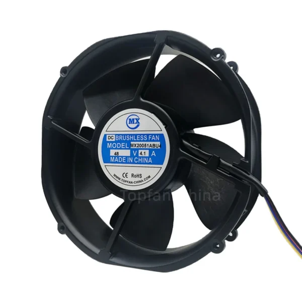 Axial Flow Fan, 200*200*51mm, 24V, Explosion-Proof, Solar - view 2