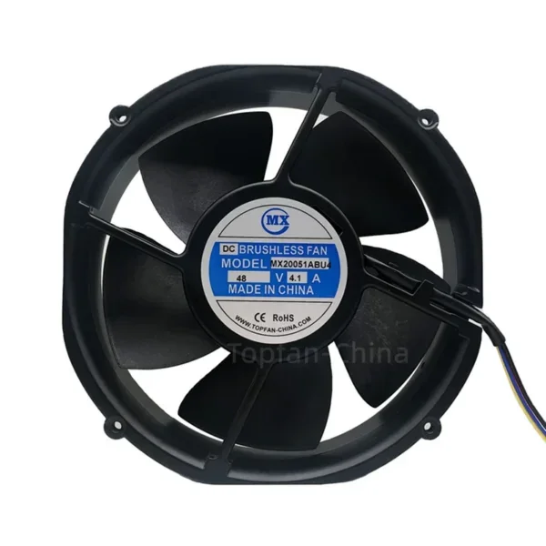 Axial Flow Fan, 200*200*51mm, 24V, Explosion-Proof, Solar - view 3