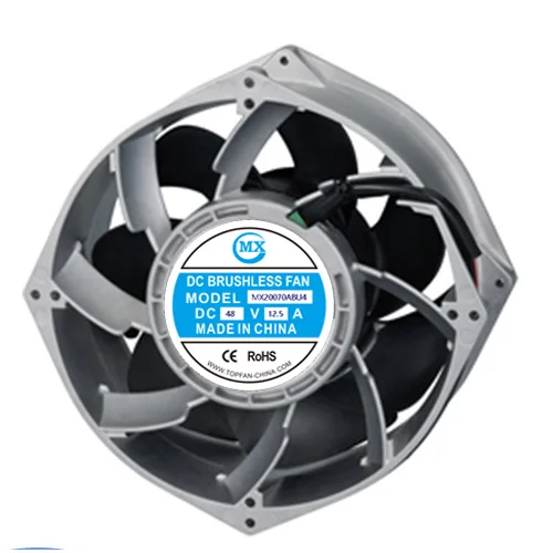 Axial Flow Fan, 20071mm, 200*71mm, 24v/48v, 200mm - view 2