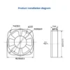 Axial Flow Fan, 200FZY2-D, 200FZY7-D, 220V/380V - view 2