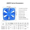 Axial Flow Fan, 200FZY2-D, 200FZY7-D, 220V/380V - view 4