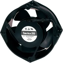 Axial Flow Fan, 200mm, 24V, 48V, Inverter - view 2