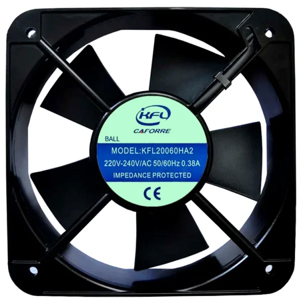 Axial Flow Fan, 200x200x60mm, 20060, 220V/110V/380V, 200mm - view 2