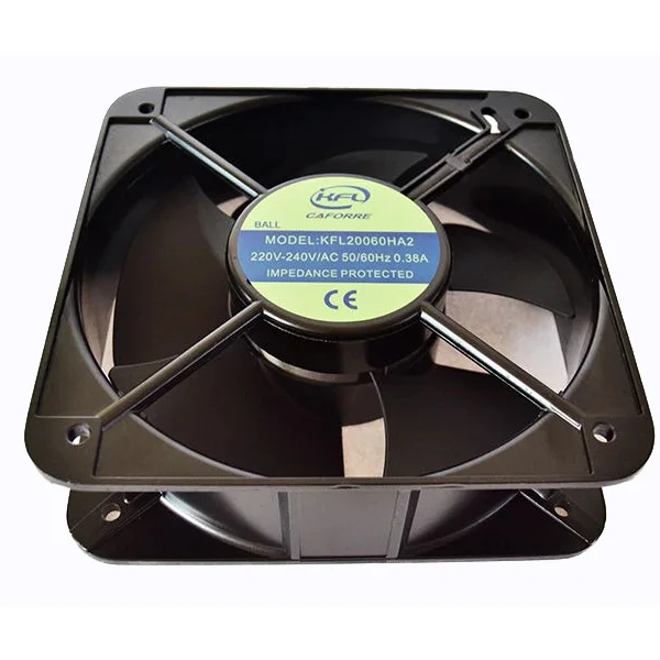 Axial Flow Fan, 200x200x60mm, 20060, 220V/110V/380V, 200mm - view 5
