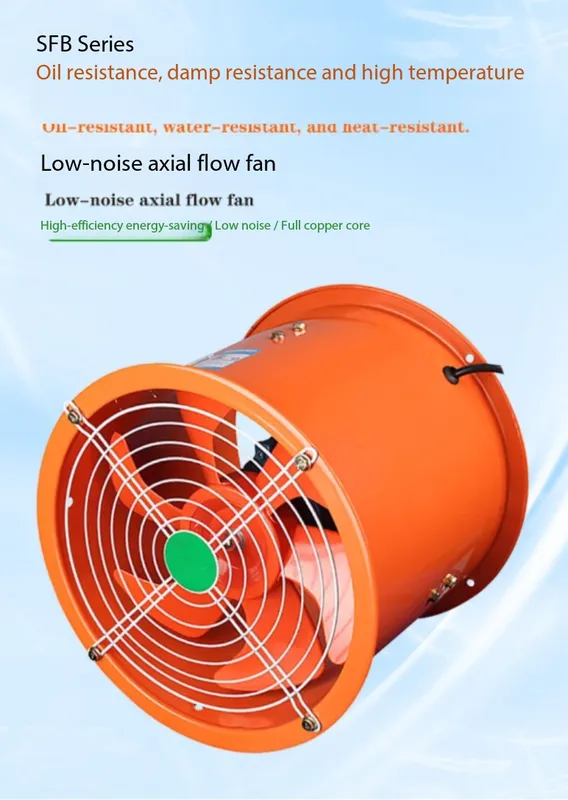Axial Flow Fan, 220-380V, Electric - view 5