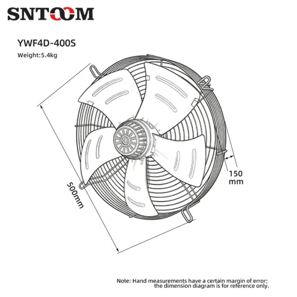 Axial Flow Fan, 220V/380V, 220 V, Electric - view 5