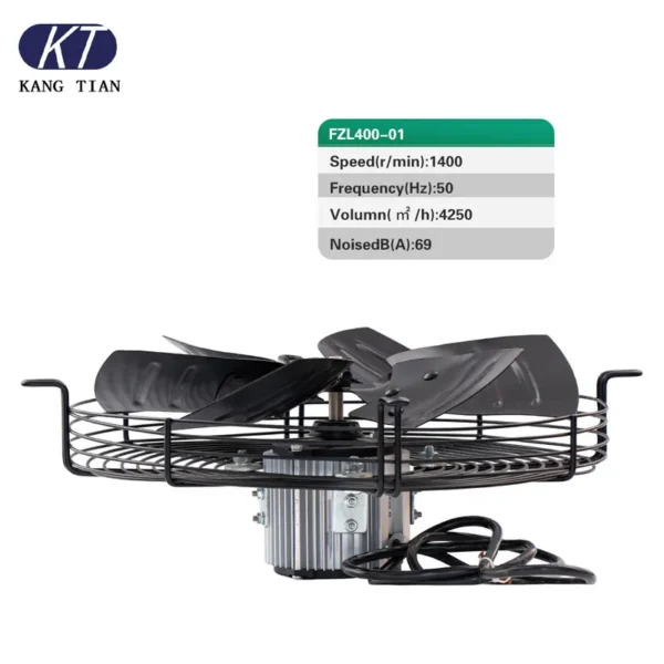Axial Flow Fan, 220V, 380V, 400W, 1400rpm