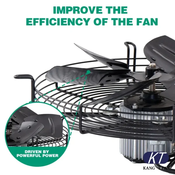 Axial Flow Fan, 220V, 380V, 400W, 1400rpm - view 2