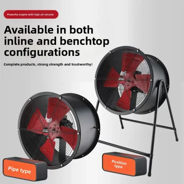 Axial Flow Fan, 220V/380V-Ball, 500mm - view 6