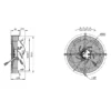 Axial Flow Fan, 24V, 48V, 310V, 200mm-300mm - view 4