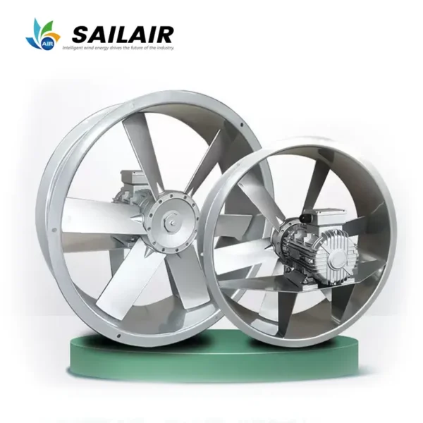 Axial Flow Fan, 380 V, 4000-6500 m³ - view 2