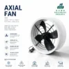 Axial Flow Fan, 380 V, Electric