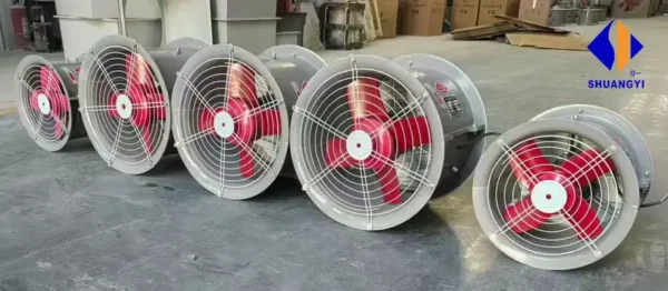 Axial Flow Fan, 380 V, Electric - view 3