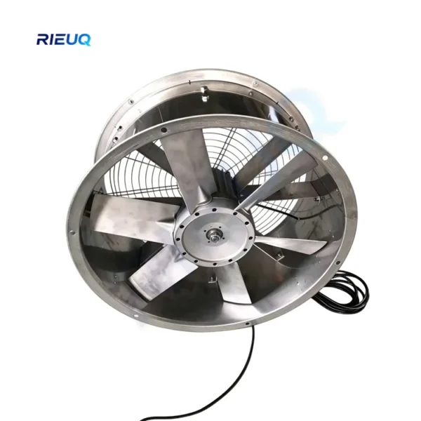 Axial Flow Fan, 380v/220v, Stainless, Steel - view 2