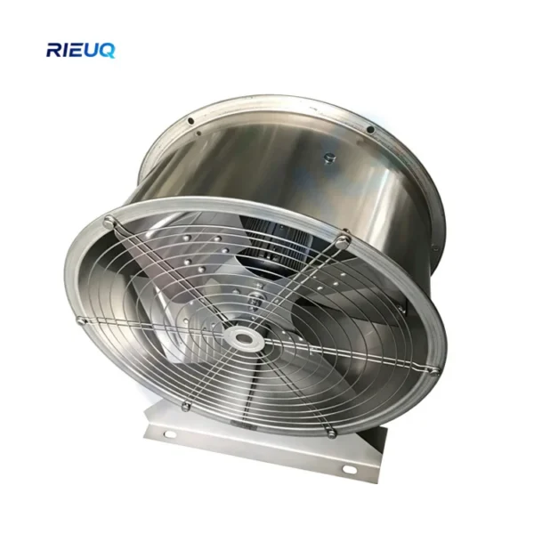 Axial Flow Fan, 380v/220v, Stainless, Steel - view 5