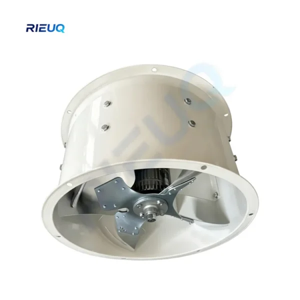 Axial Flow Fan, 380v/220v, Stainless, Steel - view 6