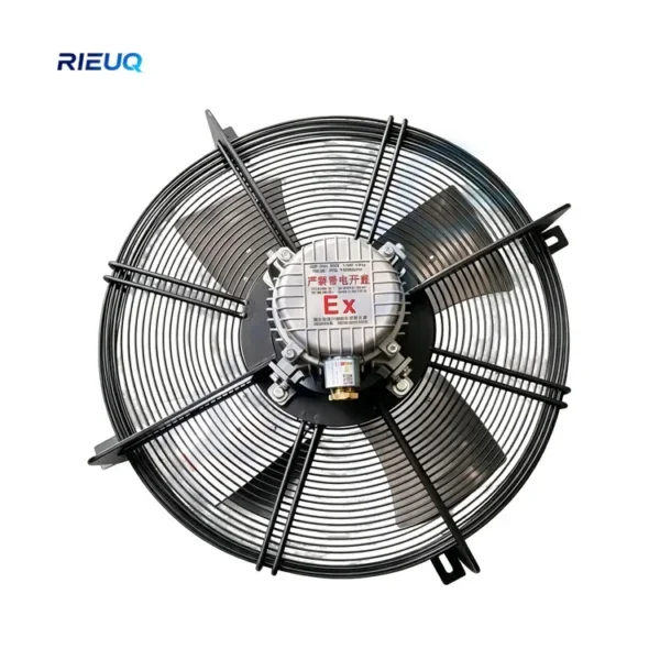 Axial Flow Fan, 380v, Inline, Stainless, Steel - view 3