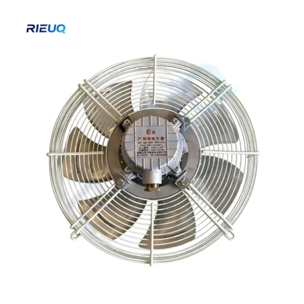 Axial Flow Fan, 380v, Inline, Stainless, Steel - view 5