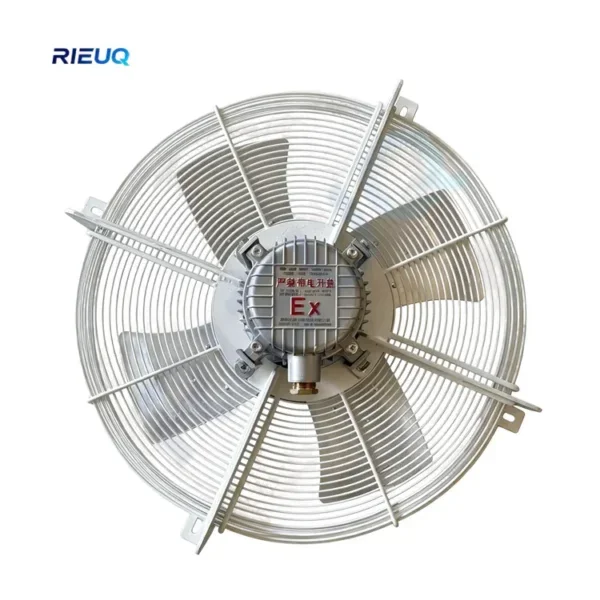 Axial Flow Fan, 380v, Inline, Stainless, Steel - view 6