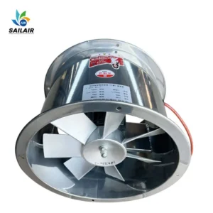 Axial Flow Fan, 380V, Wall, 16.34 Inch, 0.55KW, Carbon Steel