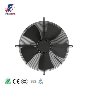 Axial Flow Fan, 400mm, 48V, Stainless, Steel