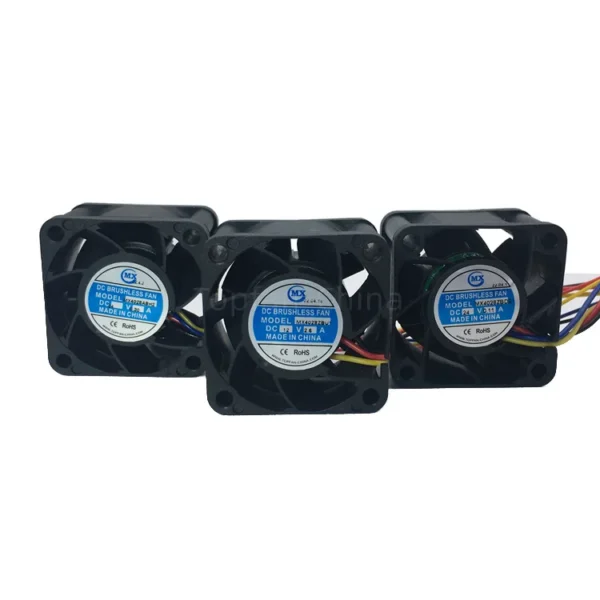 Axial Flow Fan, 40mm, 4028, 28mm, 4-Wire - view 3