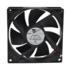 Axial Flow Fan, 48V, 92x92x25mm, Plastic - view 2