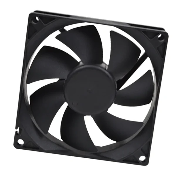 Axial Flow Fan, 48V, 92x92x25mm, Plastic - view 5