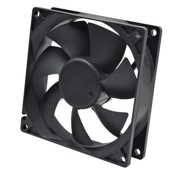Axial Flow Fan, 48V, 92x92x25mm, Plastic - view 6