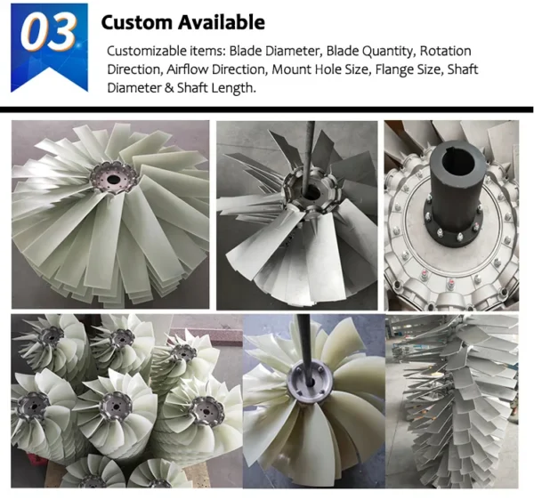 Axial Flow Fan, 500-810mm, ISO9001 - view 4