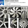 Axial Flow Fan, 500-810mm, ISO9001 - view 6