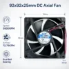 Axial Flow Fan, 5000RPM, 5/12/24/48V, 9225