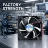 Axial Flow Fan, 5000RPM, 5/12/24/48V, 9225 - view 5