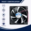 Axial Flow Fan, 5000RPM, 5/12/24/48V, 9225 - view 6