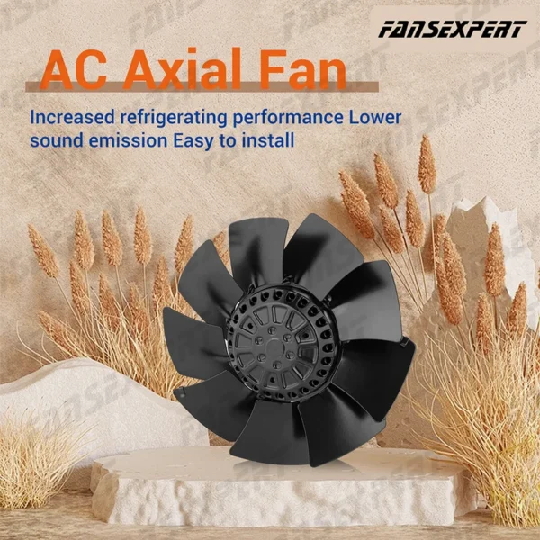 Axial Flow Fan, 500mm, IP55, 220V/230V/380V/400V - view 2