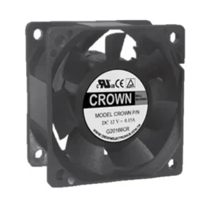 Axial Flow Fan, 60x60x38, Plastic, 6cm, 60mm