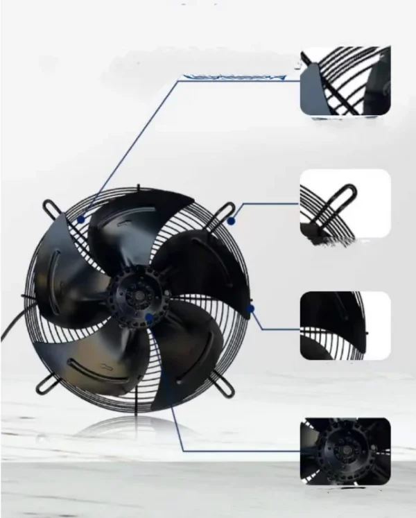 Axial Flow Fan, 630mm, 3-50hp - view 2