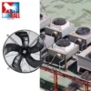 Axial Flow Fan, 70%, 500mm