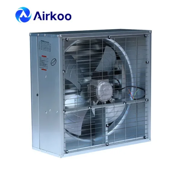 Axial Flow Fan, 700, 6000, CFM, Wall - view 2