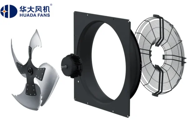 Axial Flow Fan, 710mm, 220V, 7600-10000 CBM - view 3